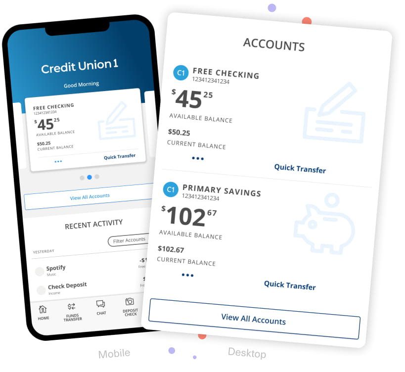 Digital Banking Your Accounts